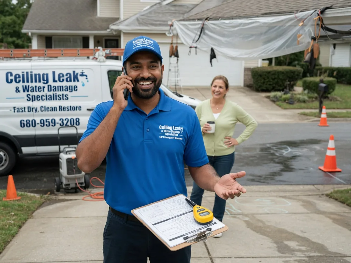 Ceiling Leak Cleanup Highland Home, AL FAQs